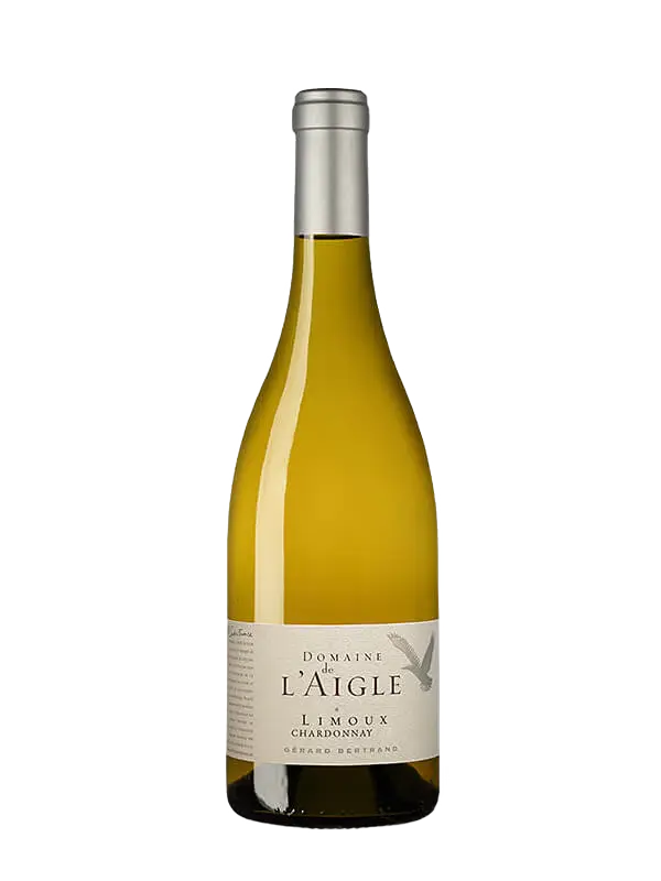 Bouteille de vin blanc Domaine de l'Aigle Chardonnay.